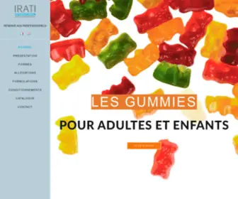 Gummies.fr(Fabricant de Gummies) Screenshot