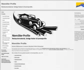 Gummiprofile-Oldtimer.de(Niemöller) Screenshot