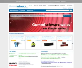 Gummischwarz.ch(Dokument verschoben) Screenshot