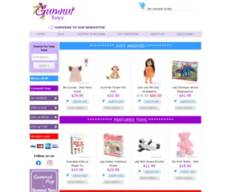 Gumnuttoys.com.au(Gumnut Toys Australia) Screenshot