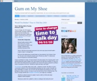Gumonmyshoe.com(Gum on My Shoe) Screenshot