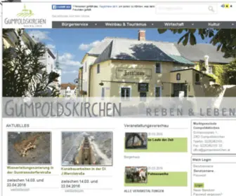 Gumpoldskirchen.at(Die Marktgemeinde Gumpoldskirchen stellt sich vor) Screenshot