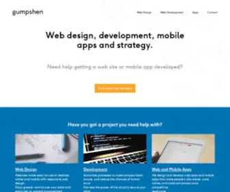 Gumpshen.com(Belfast Web Design by Gumpshen) Screenshot