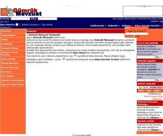 GumrukmevZuat.com(GumrukmevZuat) Screenshot