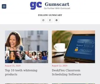 Gumscart.com(Go Further With Gumscart) Screenshot