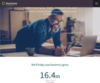 Gumtreeforbusiness.co.uk(Gumtree for business) Screenshot