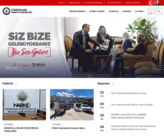Gumushane.pol.tr(T.C. Gümüşhane Emniyet Müdürlüğü) Screenshot