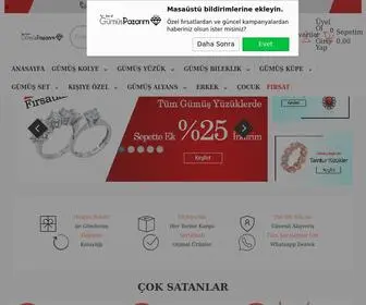 Gumuspazarim.com(Yeni Trend Gümüş Takı Modelleri) Screenshot