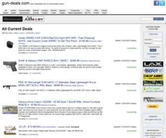 Gun-Deals.com(User-Submitted Gun & Ammunition Deals) Screenshot
