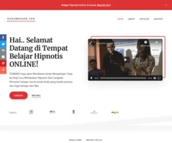 Gunabraham.com(Belajar Cara Hipnotis Orang) Screenshot