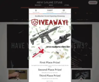 Gunbacker.com(Firearms & Gear Reviews For Responsible Gun Owners) Screenshot