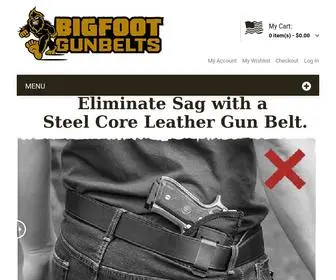 Gunbelts.com(Best Leather Gun Belts for Open and Concealed Carry) Screenshot