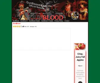 Gunbloood.com(GunBlood Game) Screenshot