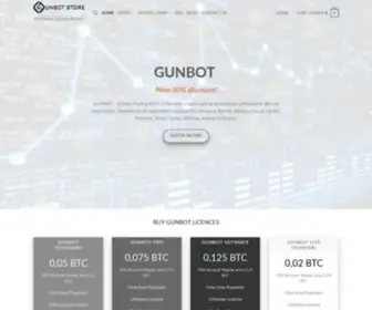 GunbotStore.com(Find here the best automated Bitcoin trading robot) Screenshot