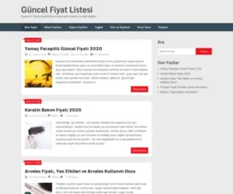 Guncelfiyatine.com(Güncel) Screenshot