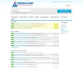 Guncelis.com(Güncel) Screenshot