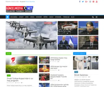 Guncelmedya.net(Güncel haberler) Screenshot