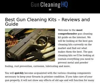 Guncleaninghq.com(Best Gun Cleaning Kits) Screenshot