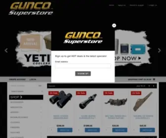 Gunco.com.au(Guns) Screenshot
