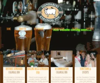 Gundaroocolonialinn.com.au(Gundaroo Colonial Inn GUNDAROO CALONIAL INN) Screenshot