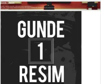 Gunde1Resim.com(Günde) Screenshot