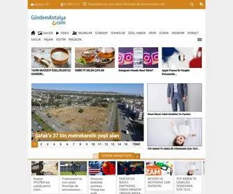 Gundemantalya.com(Gündem Antalya) Screenshot