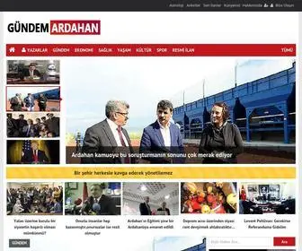 Gundemardahan.com(Proje) Screenshot