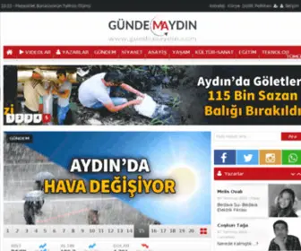 Gundemaydin.com(Gündem Aydın) Screenshot