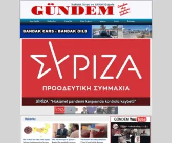 GundemGazetesi.com(Gündem Online) Screenshot