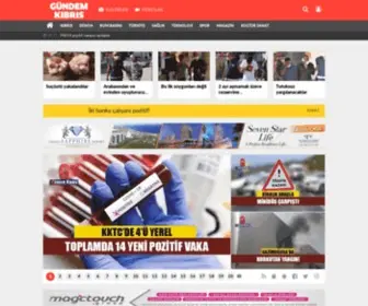 Gundemkibris.com(Gündem Kıbrıs Gazetesi) Screenshot