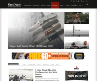 Gundigest.com(Gun Articles) Screenshot