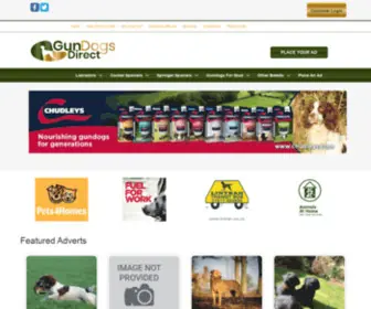 Gundogsdirect.co.uk(Gun Dogs Direct) Screenshot