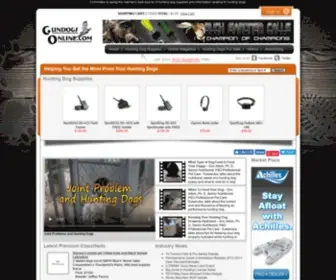 Gundogsonline.com(Hunting Dogs) Screenshot