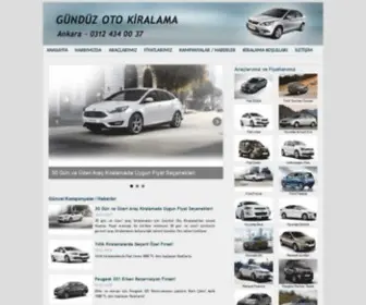 Gunduzrentacar.com(Guzduz Rent A Car (Oto Kiralama)) Screenshot