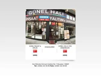 Gunel.com.tr(GÜNEL İNŞAAT & EMLAK) Screenshot