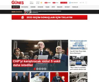 Gunes.com(GÜNEŞ) Screenshot