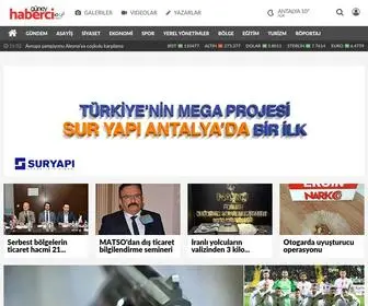 Guneyhaberci.com.tr(Güney Haberci) Screenshot