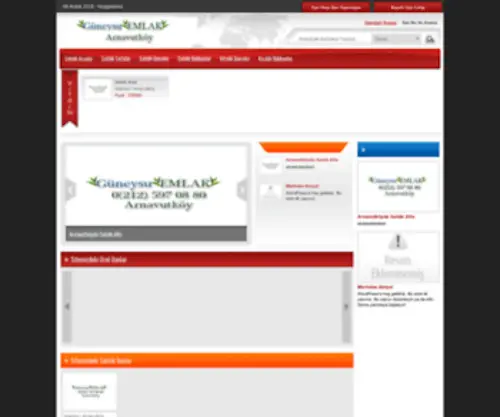 Guneysuemlak.net(Arnavutköyde) Screenshot
