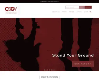 Gunfree.org(The Coalition to Stop Gun Violence) Screenshot