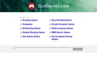 Gungames.com(The Leading Gun Game Site on the Net) Screenshot