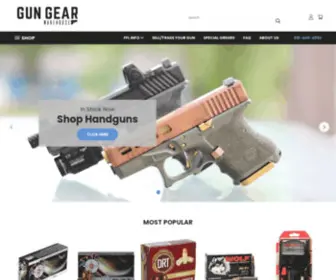 Gungearwarehouse.com(Gun Gear Warehouse) Screenshot