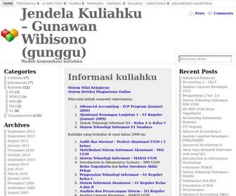 Gunggu.com(Gunawan Wibisono (gunggu)) Screenshot