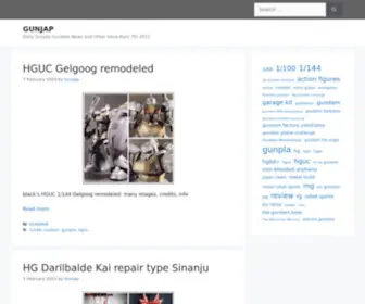 Gunjap.net(Daily Gunpla Gundam News and Other since April 7th 2011) Screenshot