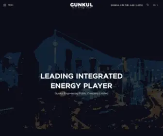 Gunkul.com(Gunkul Engineering Public Company Limited (the “Company”)) Screenshot