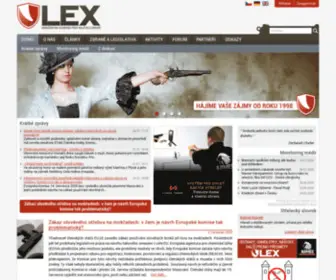 Gunlex.cz(Stránky LEX) Screenshot