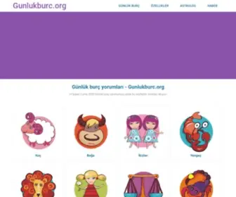 Gunlukburc.org(Günlük Burç Yorumları) Screenshot