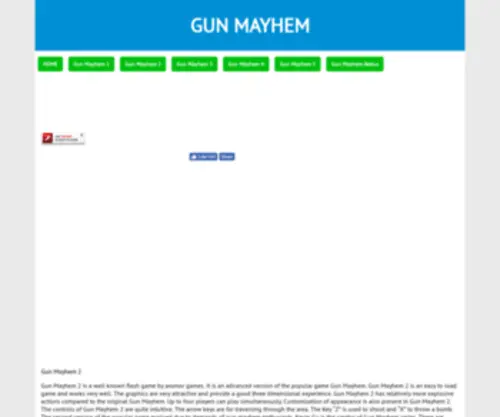 Gunmayhem2.org(Gun Mayhem 2) Screenshot