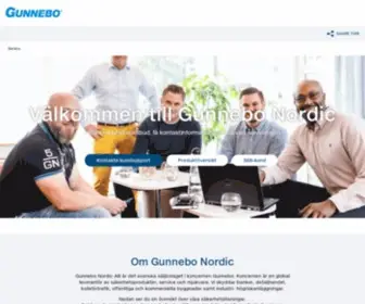 Gunnebo.se(Service) Screenshot