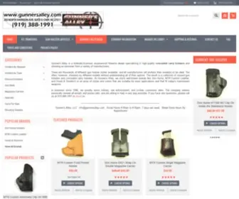 Gunnersalley.com(Concealed Carry Holsters) Screenshot