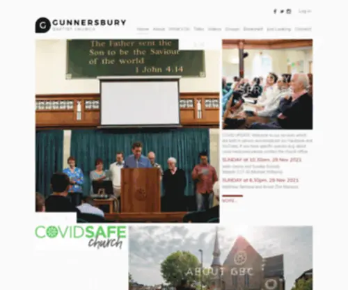 Gunnersburybaptistchurch.org(Gunnersbury Baptist Church) Screenshot